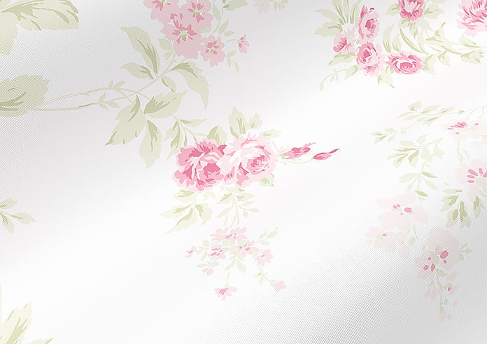 Shabby Chic by Rachel Ashwell Wildflower (Blackout), Rose - Roller Blind - Image 4